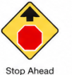 Stop ahead