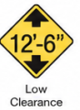 Low Clearance Ahead